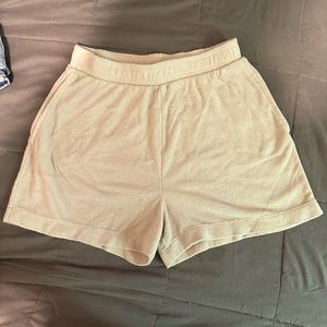 H&M terry cloth shorts